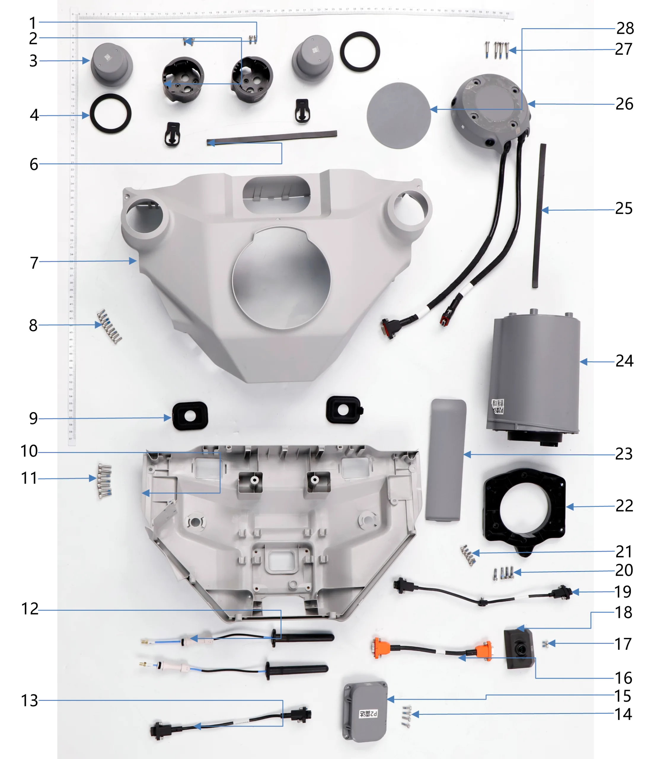 Front Frame 2 exploded-view parts diagram