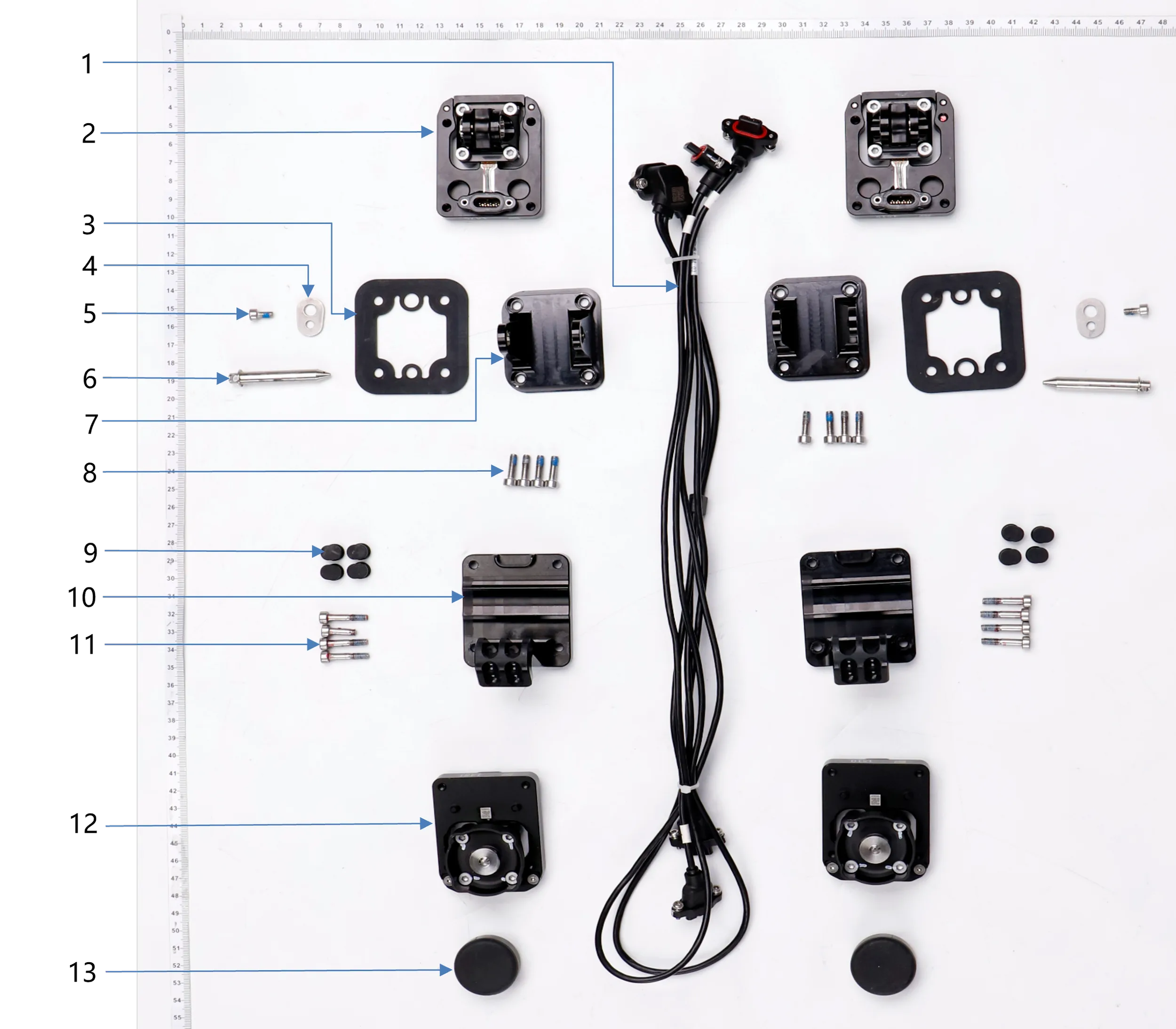 Weight Sensor exploded-view parts diagram