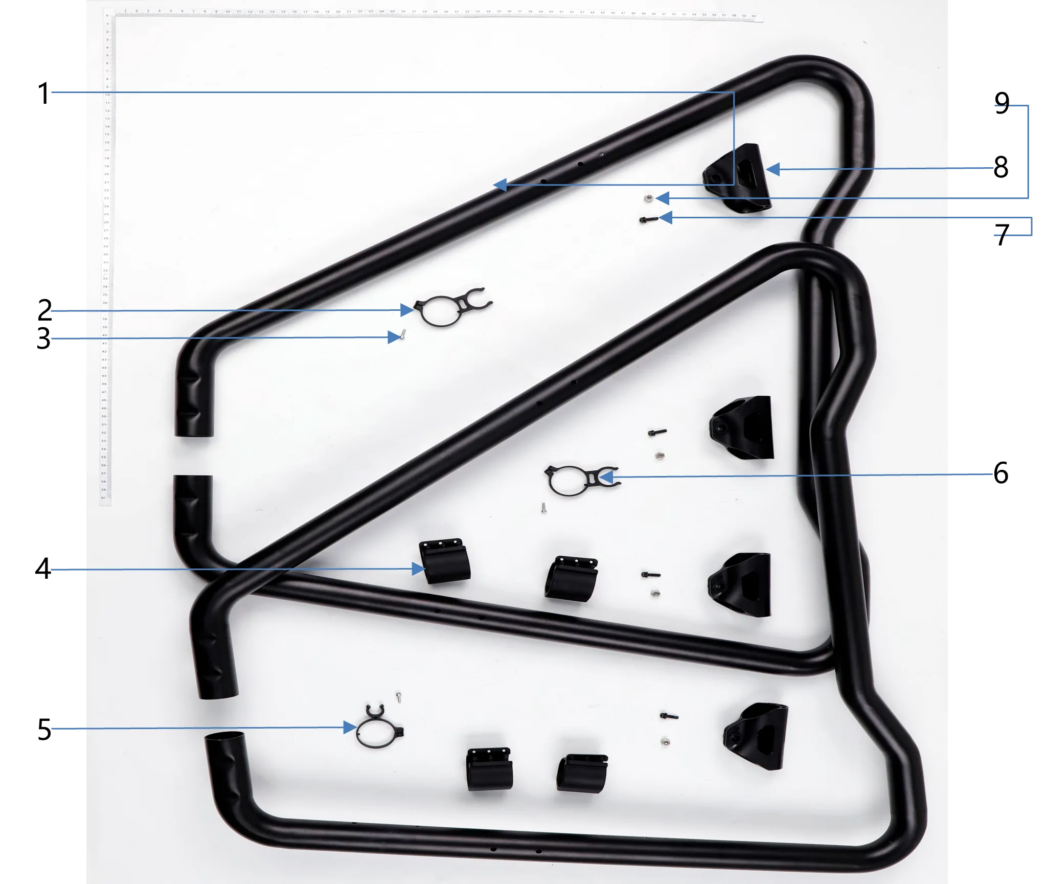 Landing Gear 1 exploded-view parts diagram