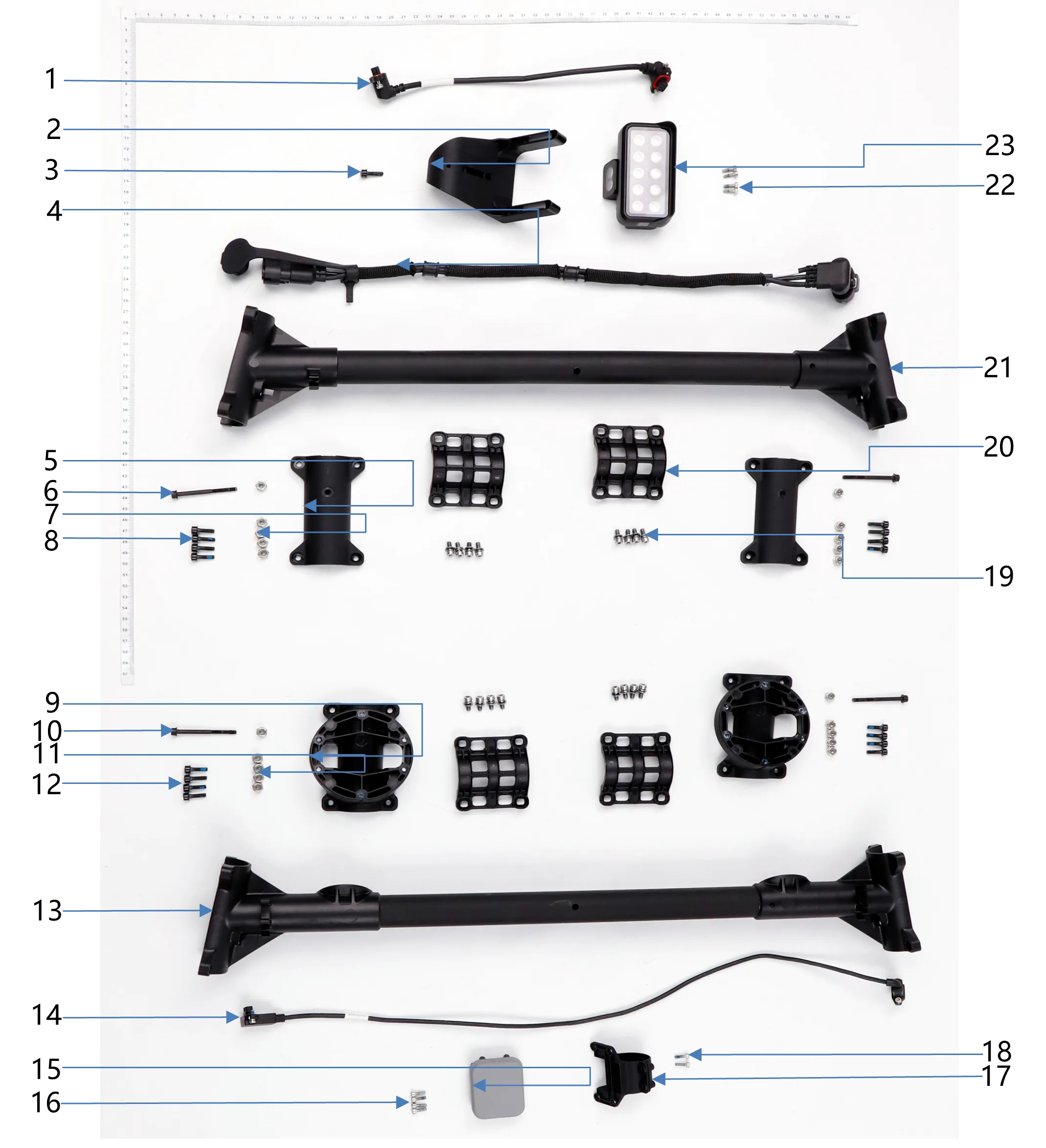 Landing Gear 2 exploded-view parts diagram