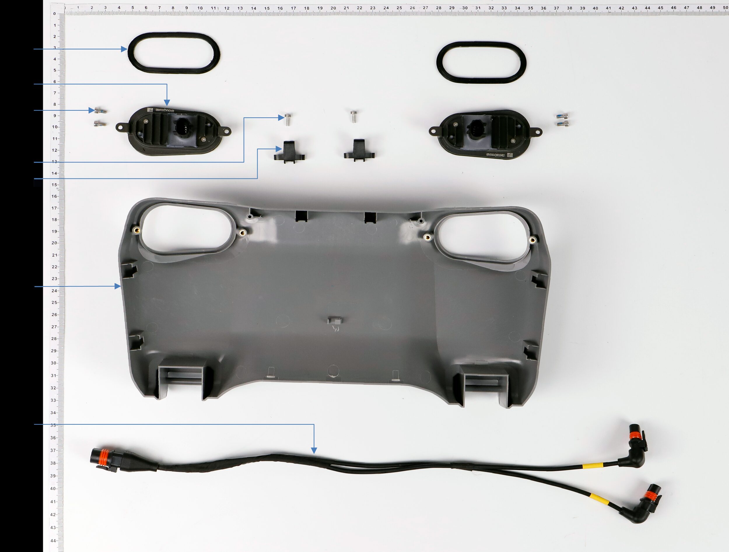 Front Cover of Front Shell exploded-view parts diagram