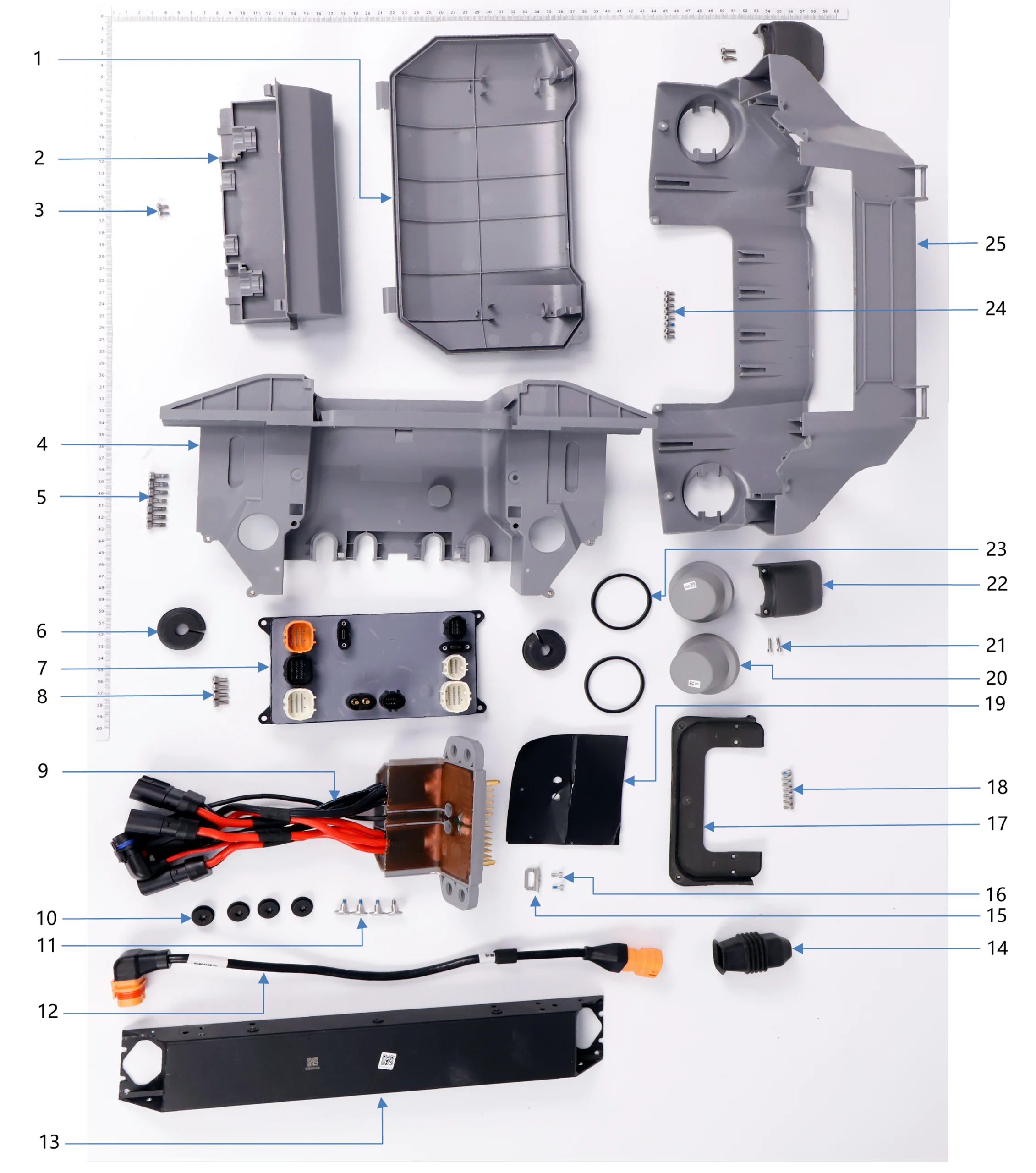 Rear Frame exploded-view parts diagram
