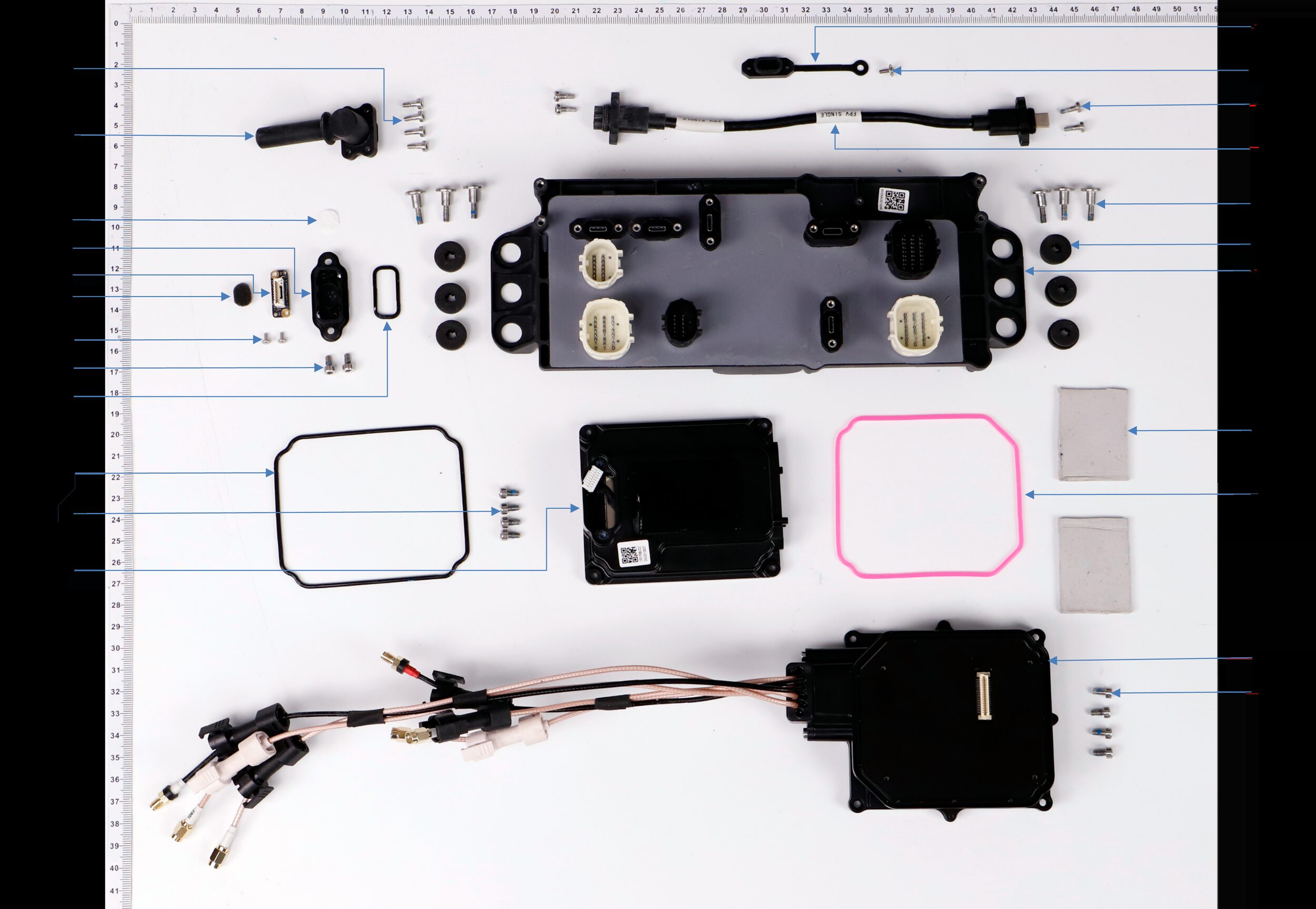 Cable Distribution Board Module exploded-view parts diagram