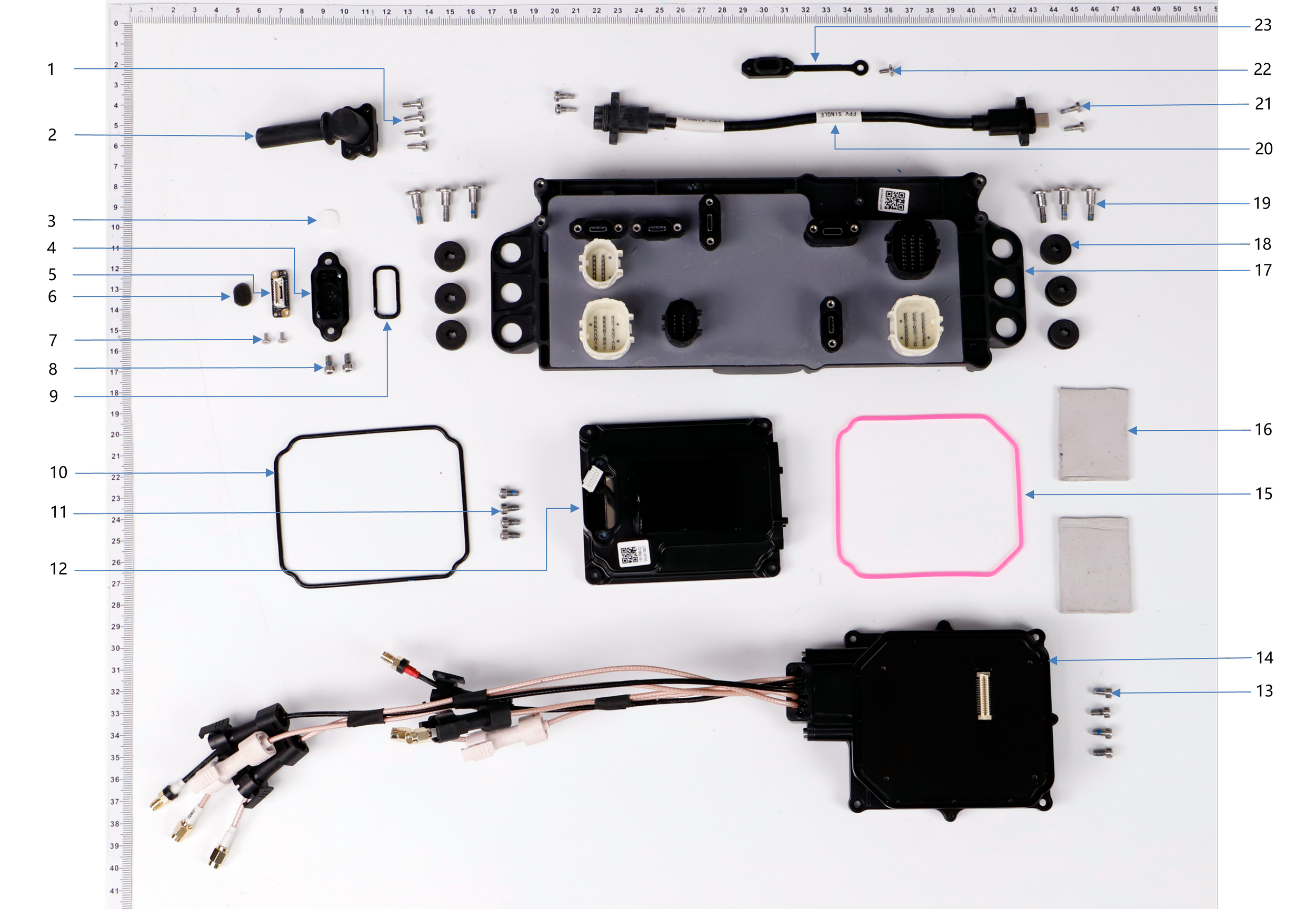 Cable Distribution Board Module exploded-view parts diagram