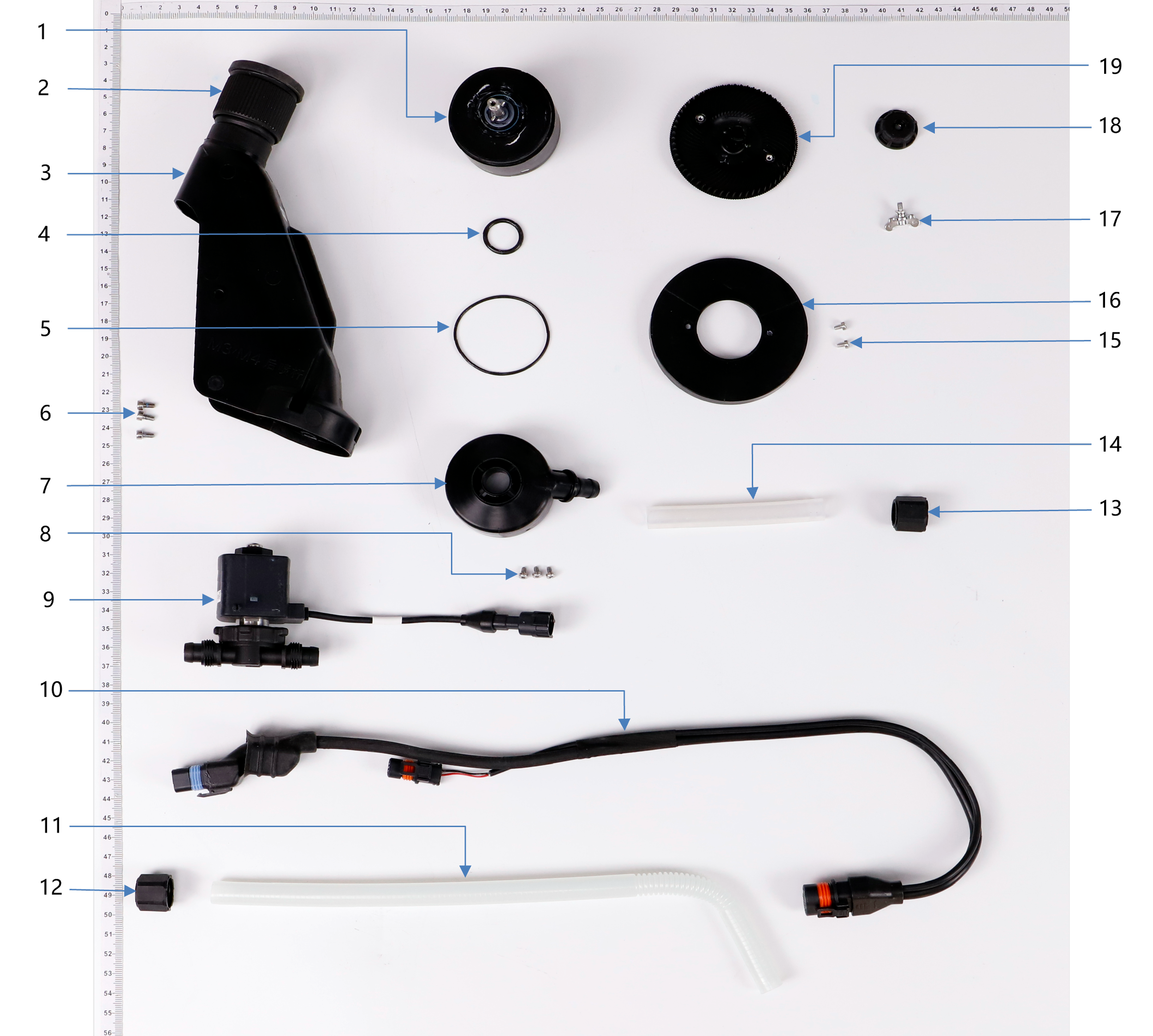 Spray Lance exploded-view parts diagram