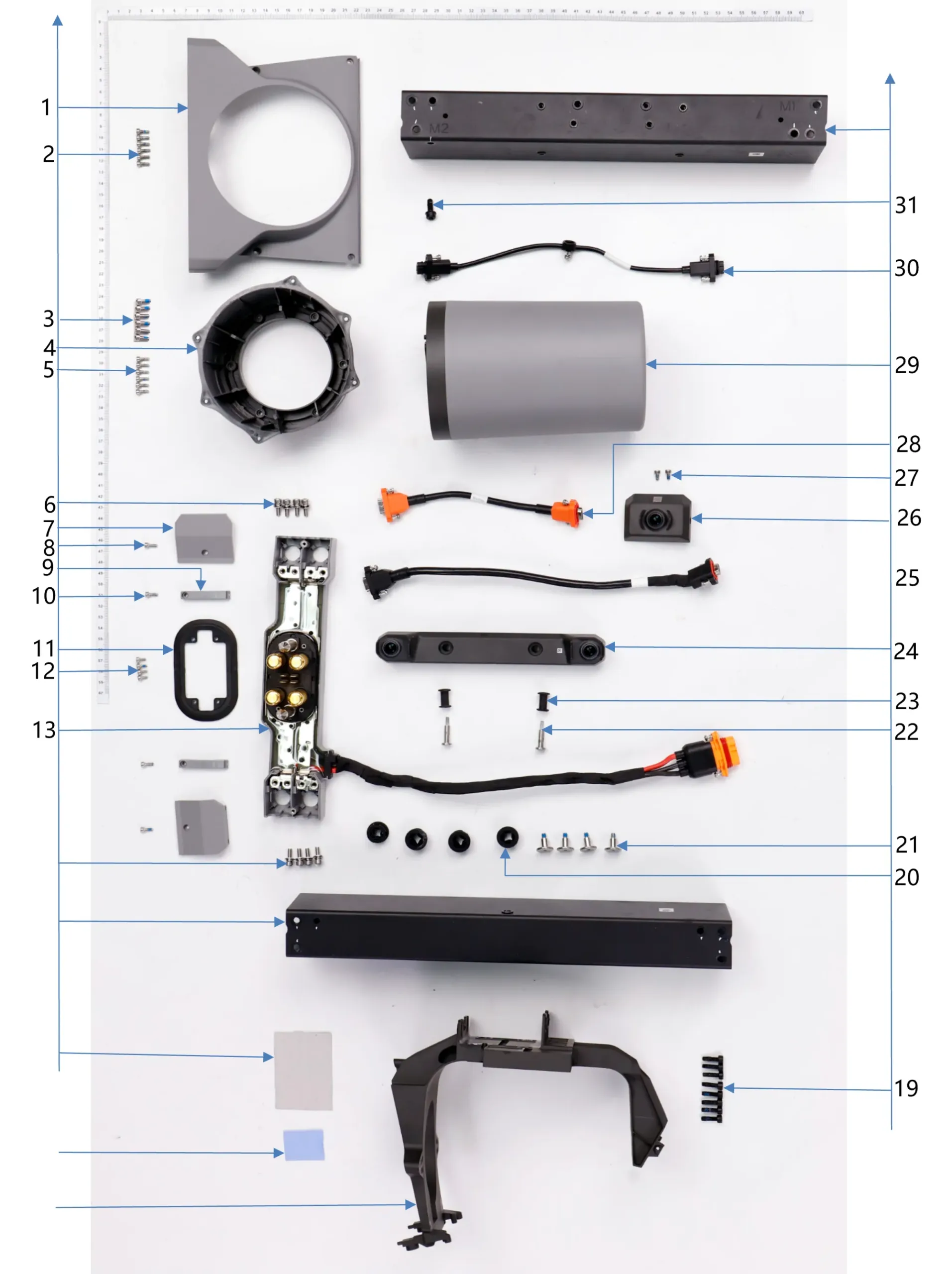 Front Frame 2 exploded-view parts diagram