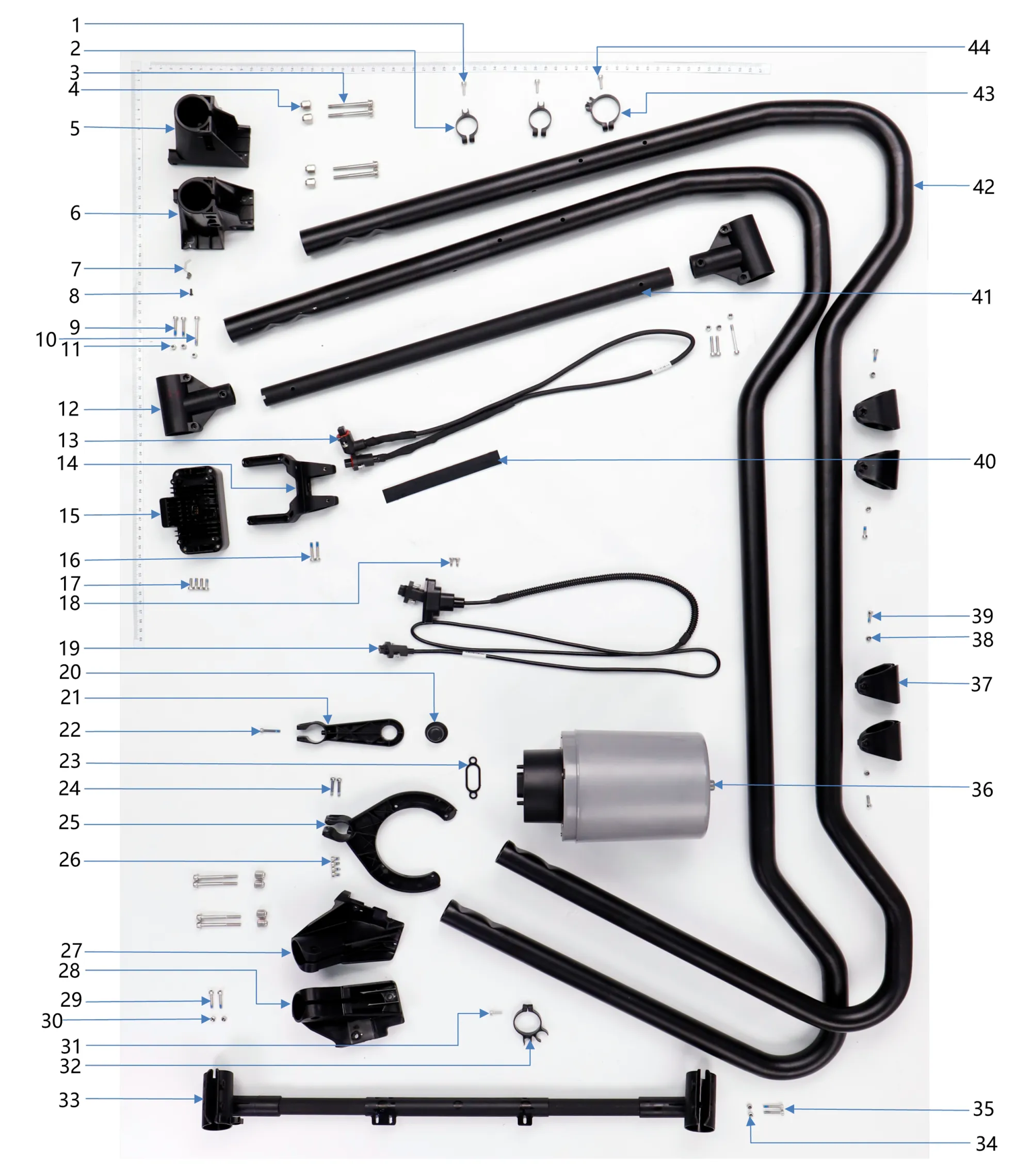 Landing Gear exploded-view parts diagram