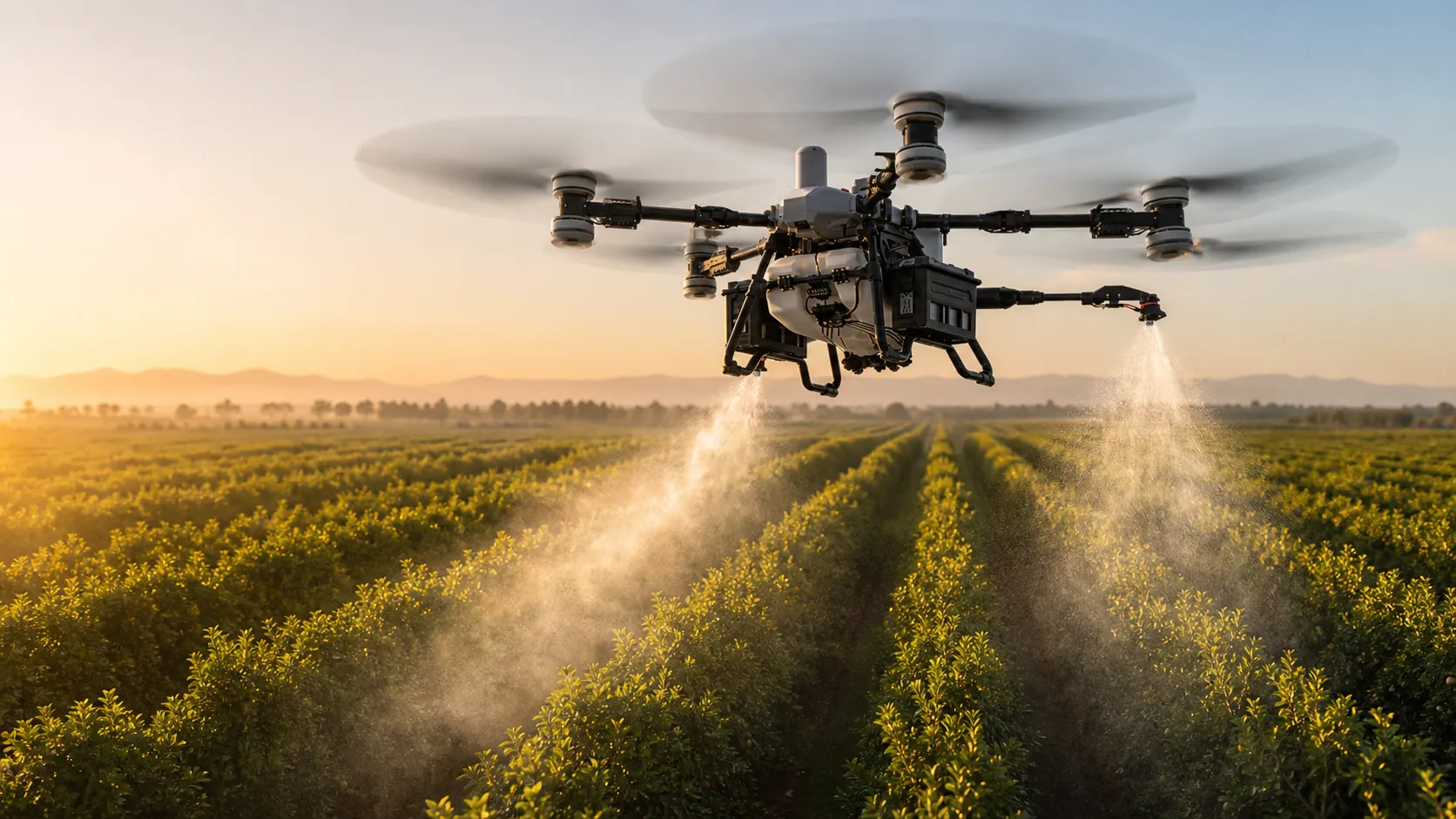 DJI Agras T100 Dual-Battery Spraying System