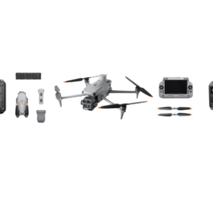 DJI Matrice 4T thermal drone mustering package with batteries, controller, speaker, propellers and DJI Power 1000 Mini