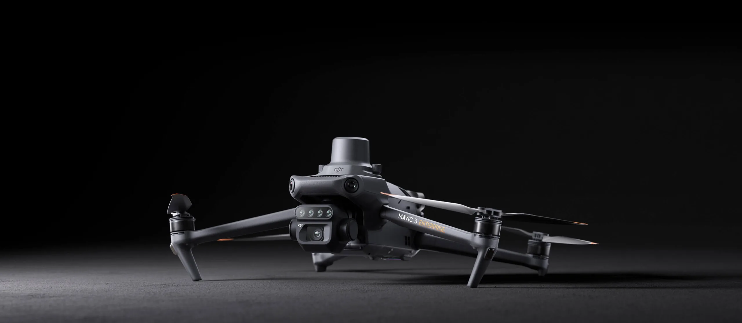DJI Mavic 3 Multispectral aircraft with its RGB and multispectral cameras