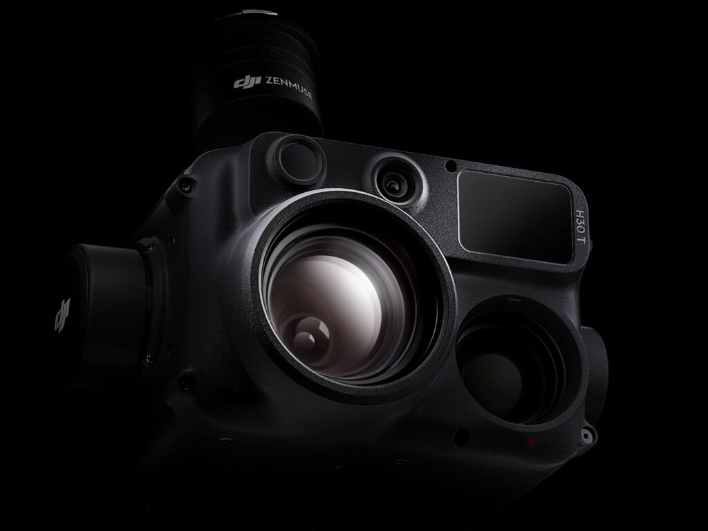 DJI Zenmuse H30T multi-sensor payload with zoom, wide and thermal cameras