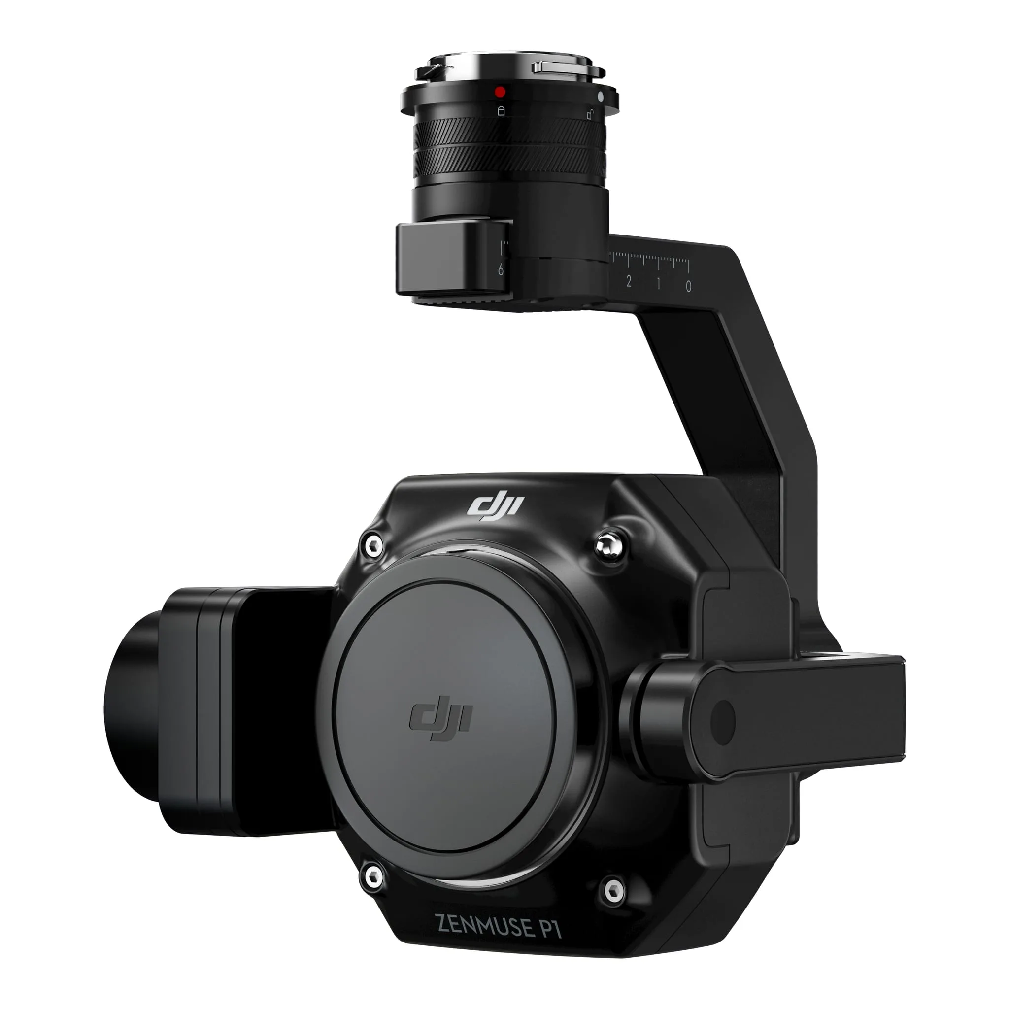 DJI Zenmuse P1 with the camera body cap fitted