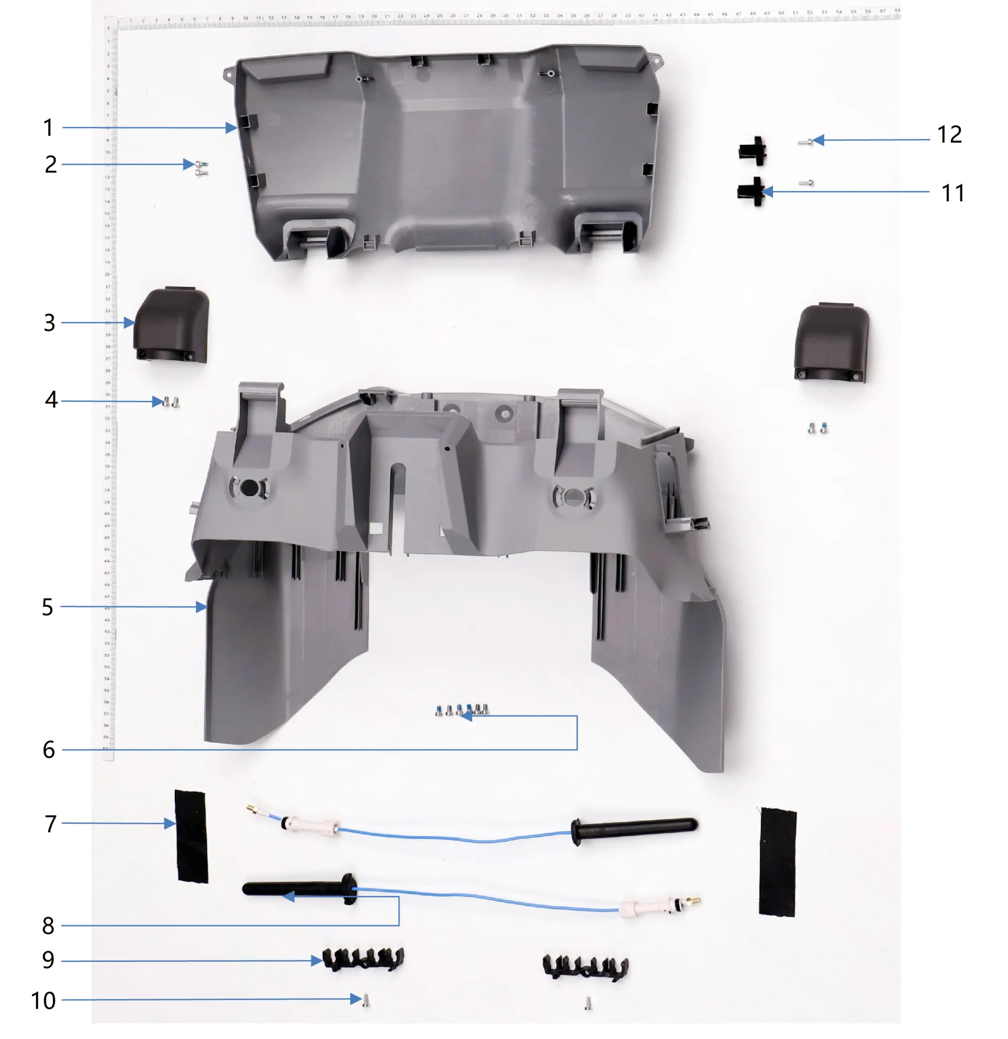 Front Frame 1 exploded-view parts diagram