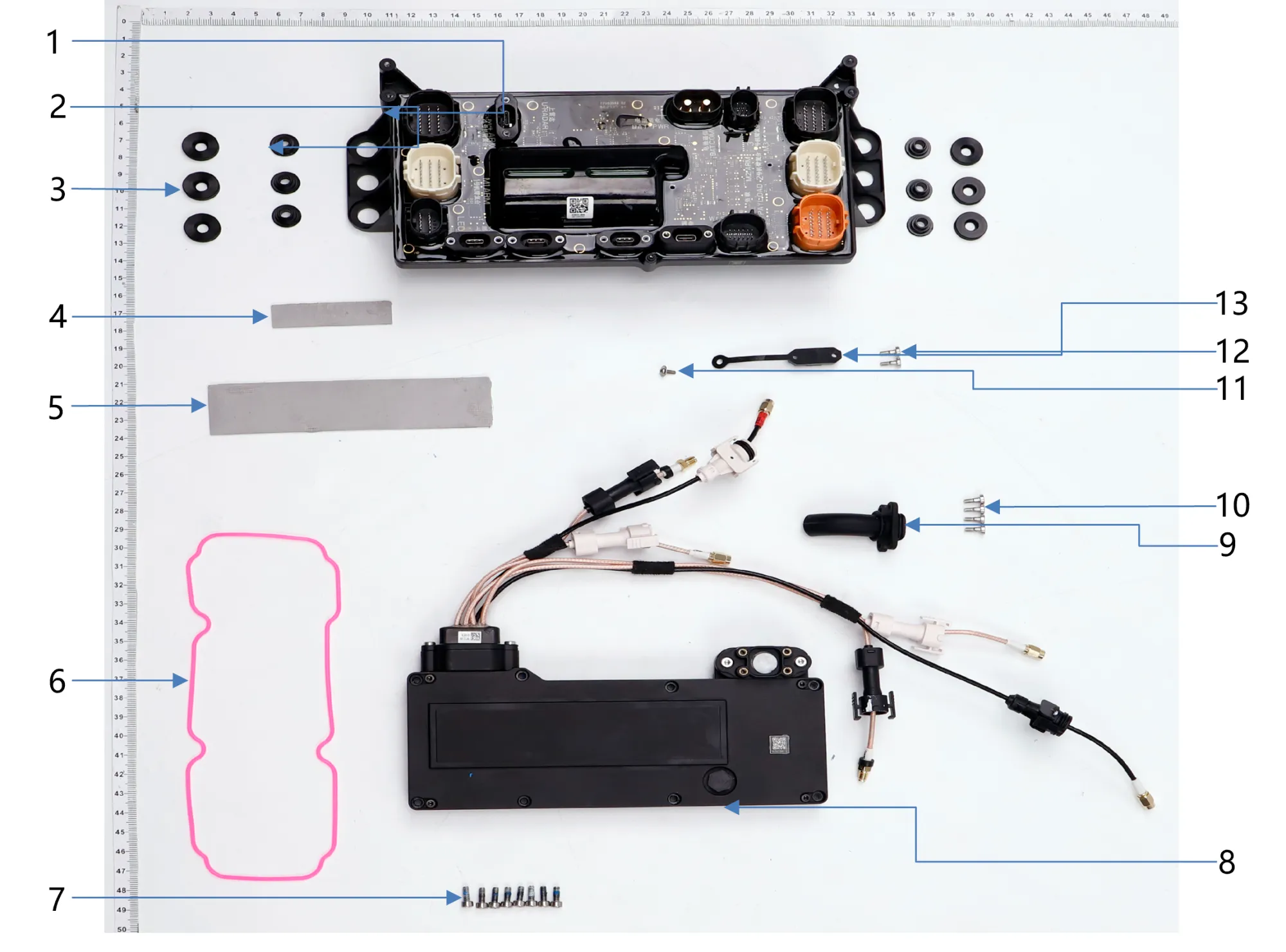 Cable Distribution Board exploded-view parts diagram