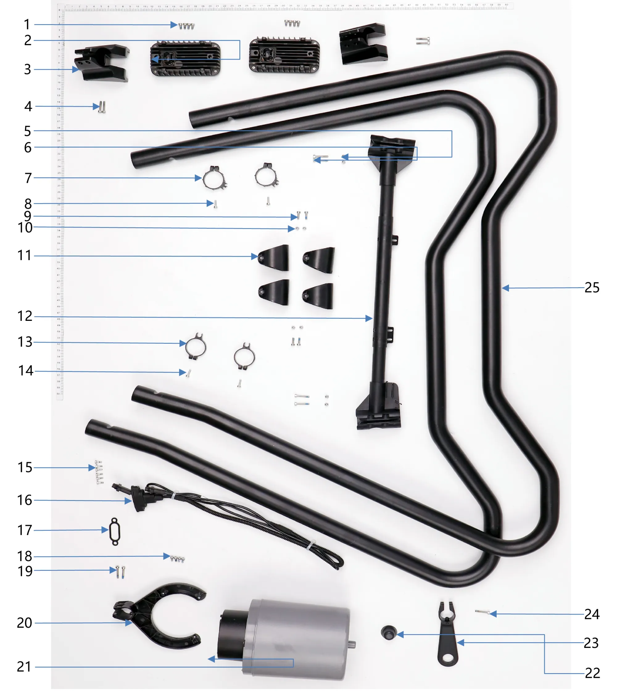 Landing Gear exploded-view parts diagram