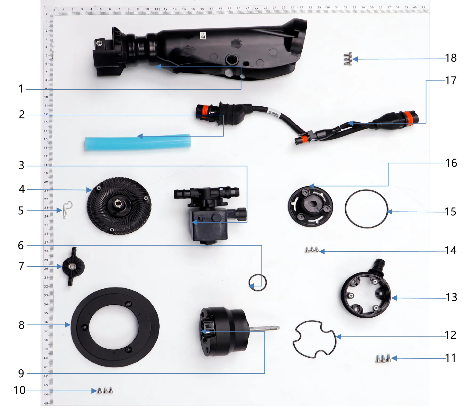 Spray Lance exploded-view parts diagram